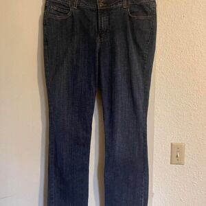 Levi's woman's straight‎ leg denim jeans size 16 Western Capsule Every Day